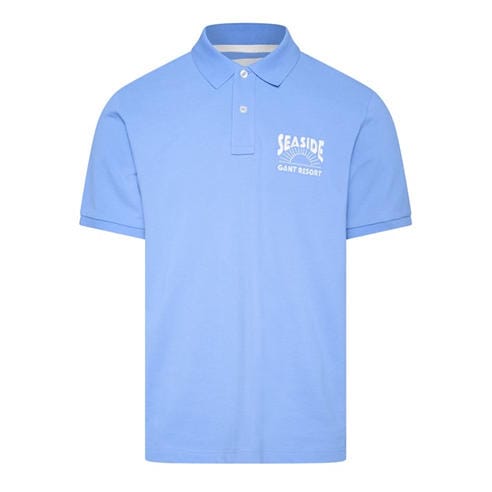 Gant - Men's Graphic Short Sleeve Polo Shirt