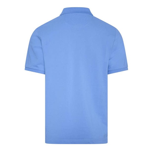 PERFECT BLUE - Gant - Men's Graphic Short Sleeve Polo Shirt