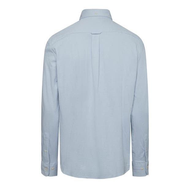 MUTED BLUE - Gant - Men's Jersey Pique Short Sleeve Polo Shirt