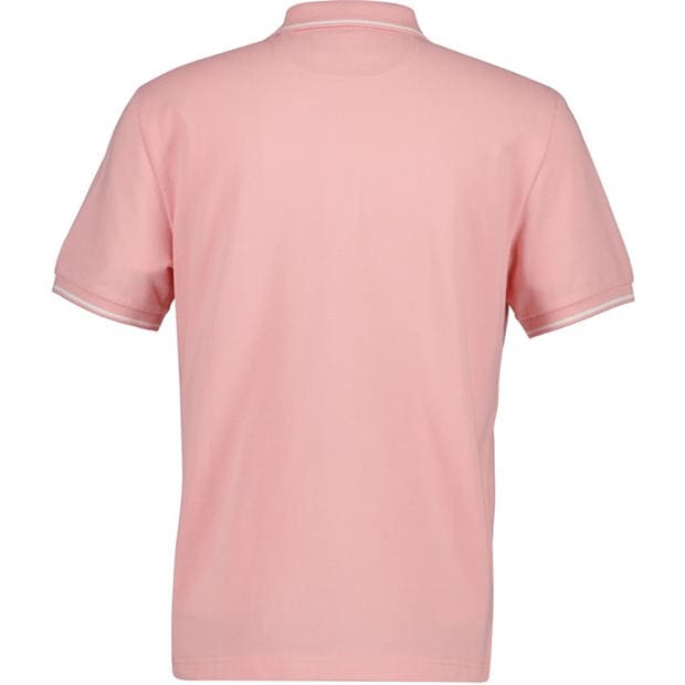 Bbblgm Pink 671 - Gant - Tipped Pique Polo Shirt