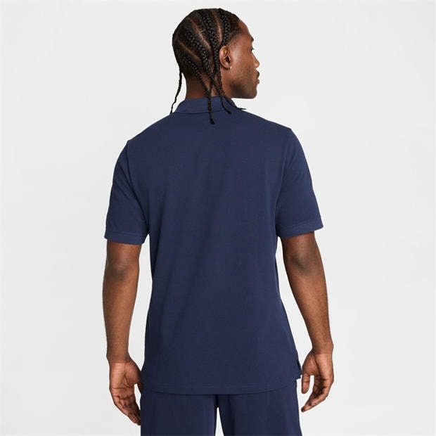 Obsidian/White - Nike - Match Up Polo Shirt Mens