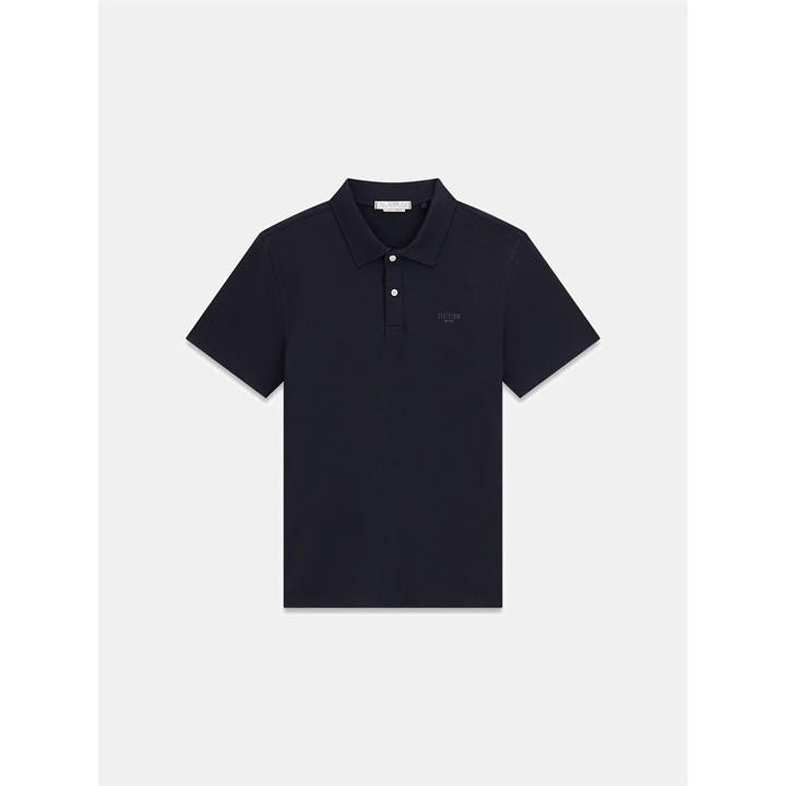 Guess Men's Blue Sfit Short Sleeve Polo Shirt in Size XL, Sports Direct