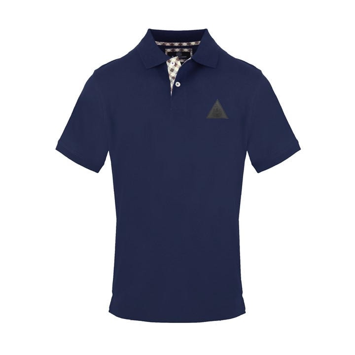 Aquascutum Men' Blue Polo Short Sleeve Polo Shirt in Size S, Sports Direct