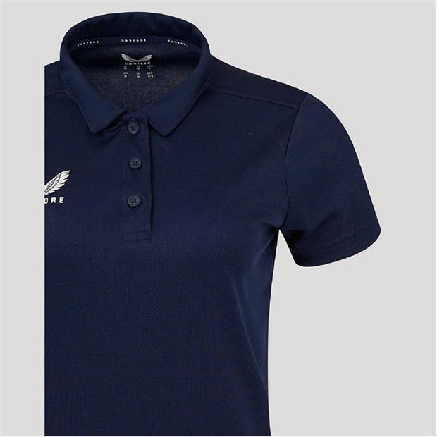 Peacoat - Castore - Women's Short Sleeve Polo Shirt