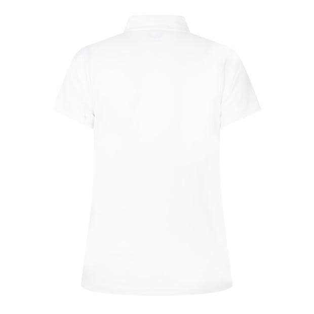 Brill White - Castore - Women's Short Sleeve Polo Shirt