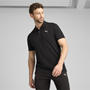 Puma Black - Puma - Men's Short Sleeve Polo Shirt