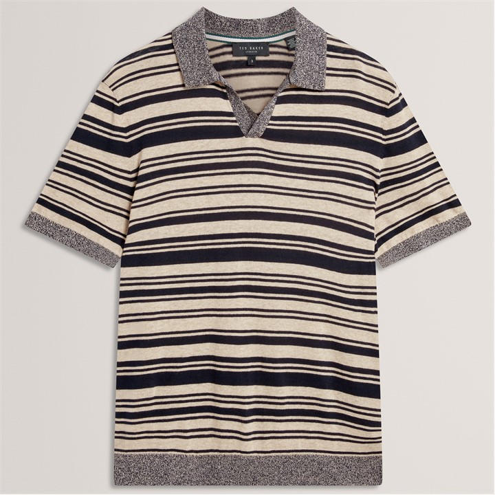 Ted Baker Men' Blue Short Sleeve Polo Shirt in Size S, Sports Direct