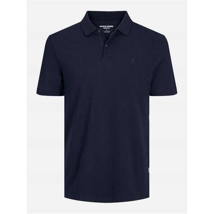 Jack And Jones Men's Blue Short Sleeve Polo Shirt in Size L, Sports Direct