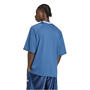 Dusk Petrol/Wht - adidas - Stadium Jacquard Mens Polo Shirt