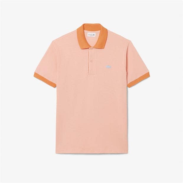 Pink 4HI - Lacoste - Men's Short Sleeve Polo Shirt