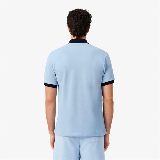 Blue 413 - Lacoste - Men's Short Sleeve Polo Shirt