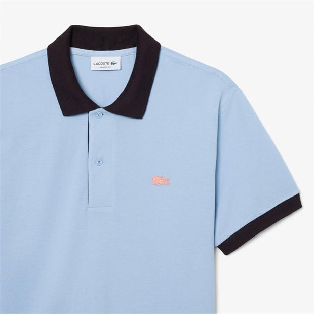 Blue 413 - Lacoste - Men's Short Sleeve Polo Shirt