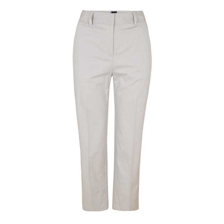 Boss Women's Silver Tecarino2 10245944 01 Straight Leg Trousers in Size 6, Sports Direct