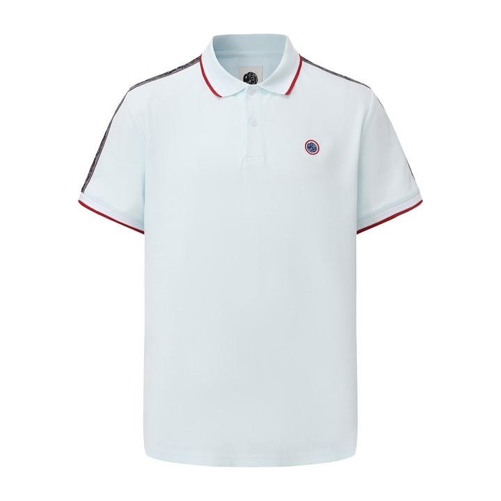 Pretty Green Men's Blue Tape Polo in Size 2XL, Sports Direct