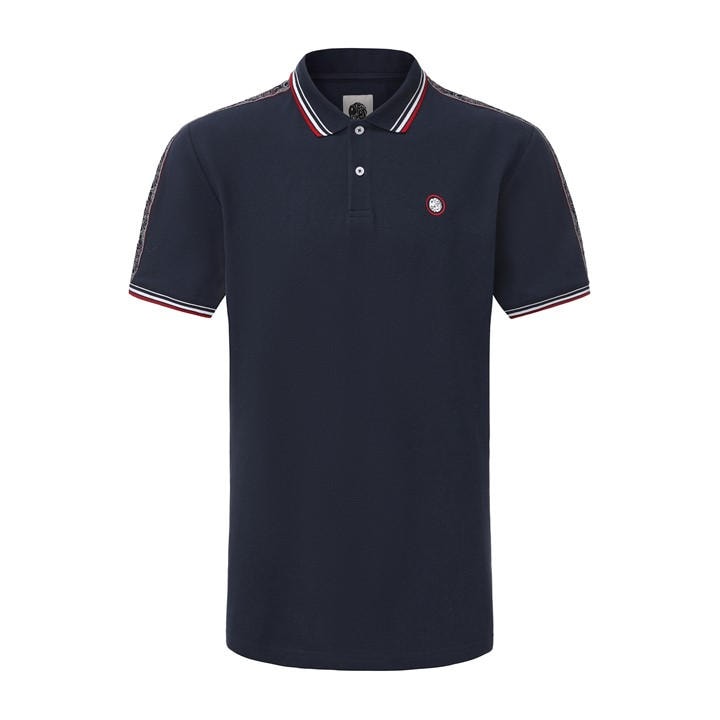 Pretty Green Men's Blue Tape Polo in Size 2XL, Sports Direct