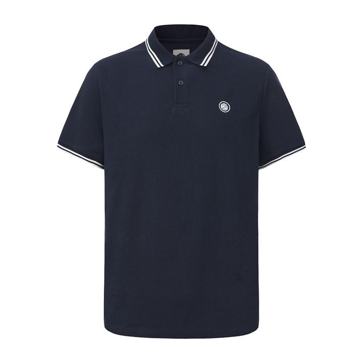Pretty Green Men's Blue Tipped Polo in Size L, Sports Direct