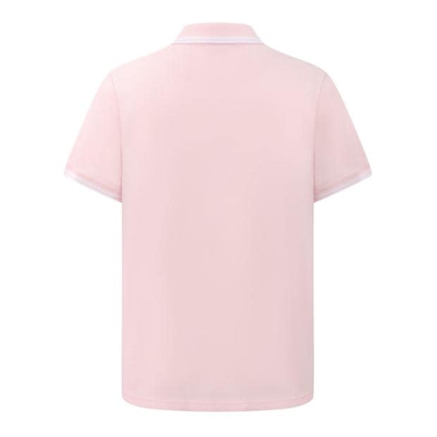 Light Pink - Pretty Green - Tipped Polo Mens