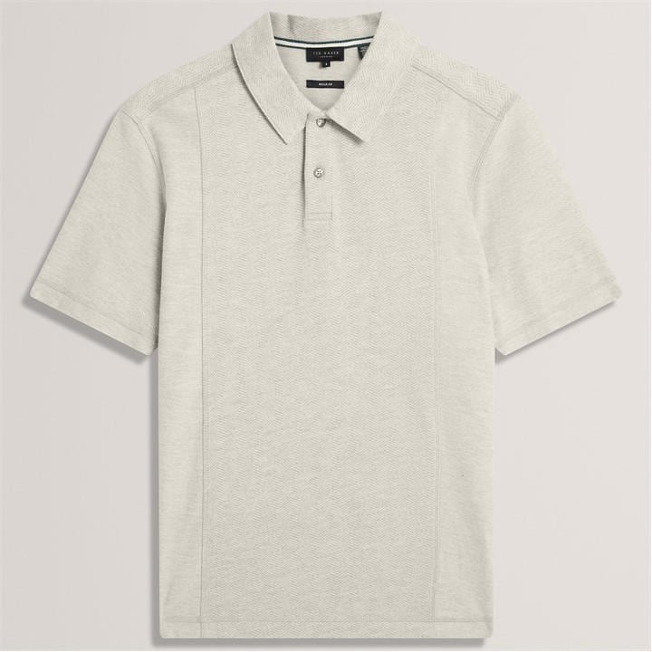 Ted Baker Men's Grey Short Sleeve Polo Shirt in Size 2XL, Sports Direct