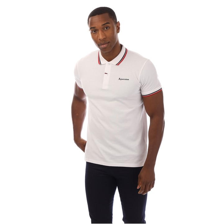 Aquascutum Men's  Logo Polo Shirt in Size XL, Sports Direct
