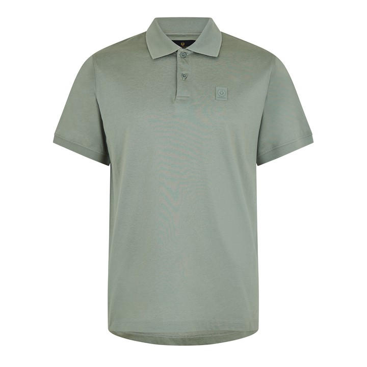 Belstaff Men's Green Steel Short Sleeve Polo Shirt in Size 2XL, Sports Direct