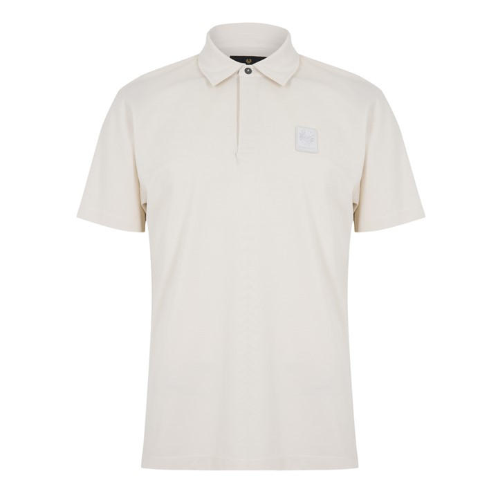 Belstaff Men's Grey Curator P Short Sleeve Polo Shirt in Size M, Sports Direct