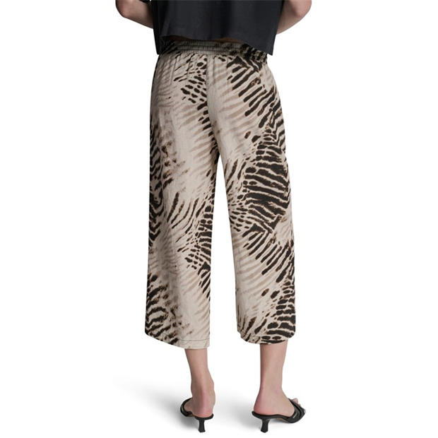 Brushed Sandbed - DKNY - Women's Straight Leg Trousers