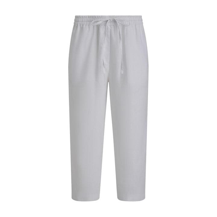 Dkny Women's White Straight Leg Trousers in Size 16, Sports Direct