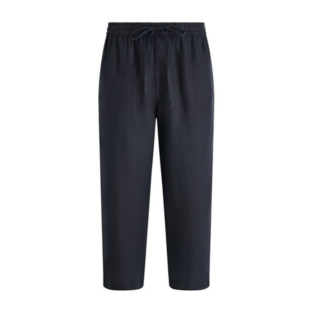 Black - DKNY - Women's Straight Leg Trousers