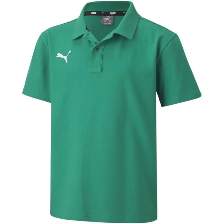 Puma Boys Green Teamgoal 23 Short-Sleeve Polo Shirt in Size 11 - 12 Years, Sports Direct