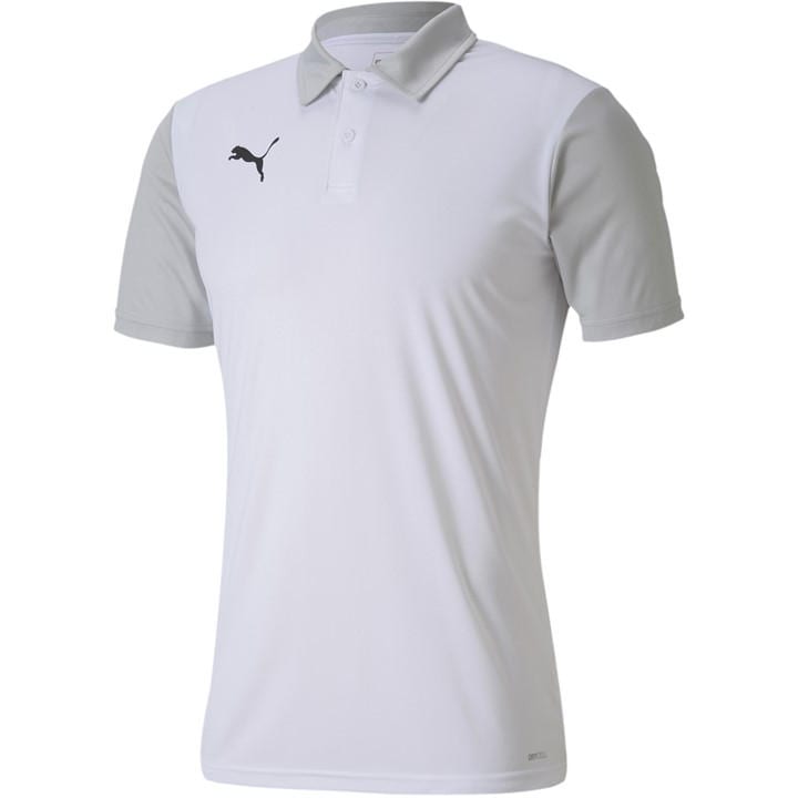 Puma Men' White Teamgoal 23 Sideline Short-Sleeve Polo Shirt in Size S, Sports Direct