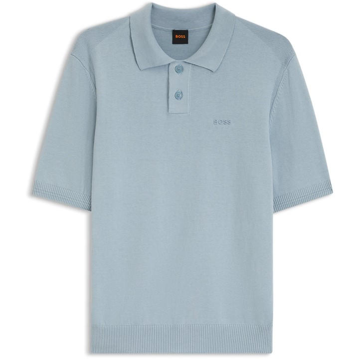 Boss Men's Blue Short Sleeve Polo Shirt in Size XL, Sports Direct