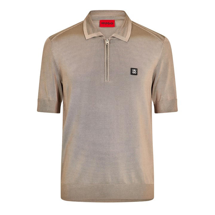 Hugo Men' Brown Modern Short Sleeve Polo Shirt With Logo Detail (Sayfong) in Size S, Sports Direct