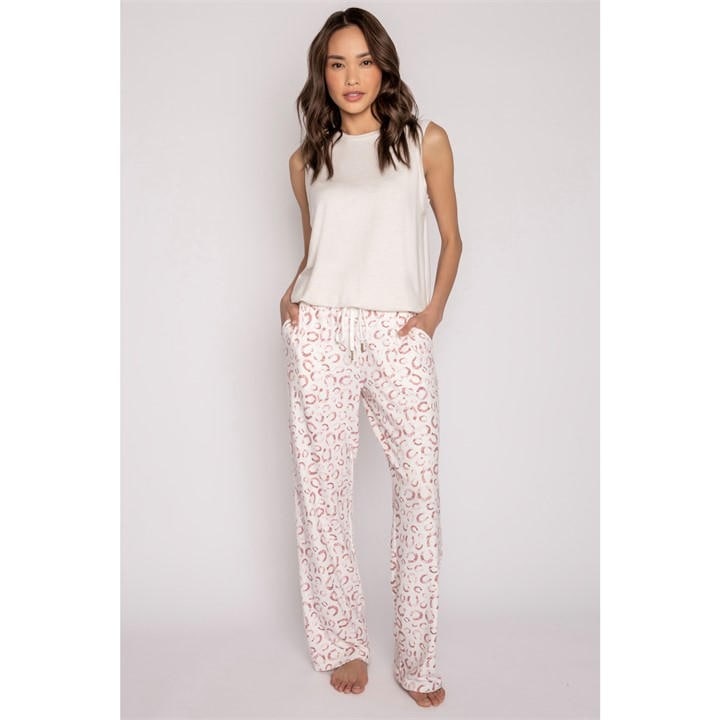 Pj Salvage Women's White Horeshoe Pant in Size 8, Sports Direct