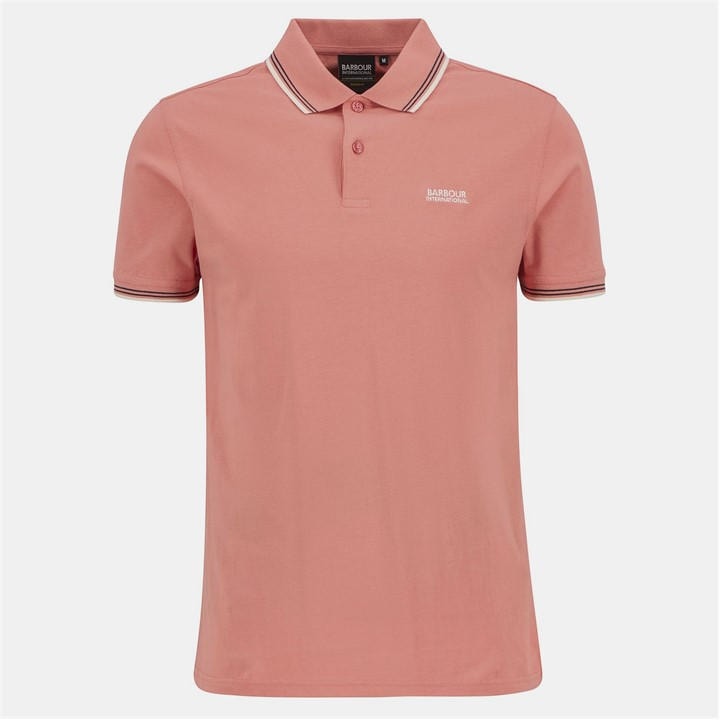 International  Men'  Ethan Polo Shirt, Football by Barbour  in Size S, Sports Direct
