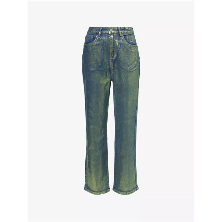 Amylynn Women's Green Lupe Ct Trainer Straight Leg Trousers in Size 16, Sports Direct