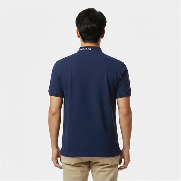 Armani Blue - Emporio Armani - Men's Short Sleeve Polo Shirt