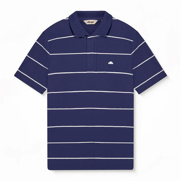 Navy - Ellesse - Men's Short Sleeve Polo Shirt