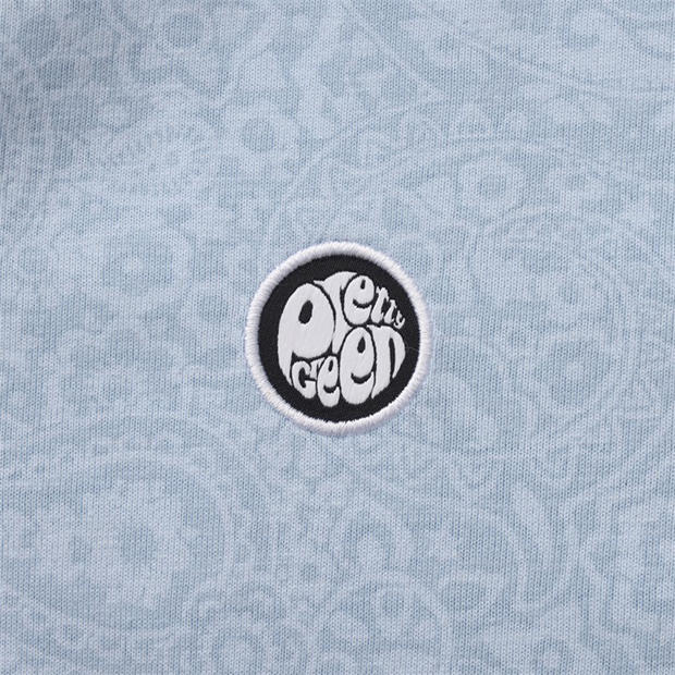 Navy - Pretty Green - AOP Polo Mens