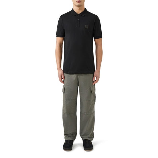 Black - Patrick - Men's Short Sleeve Polo Shirt