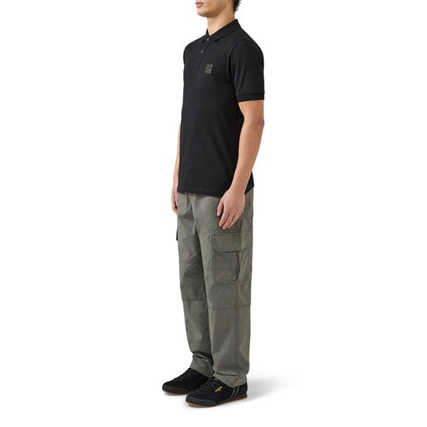 Black - Patrick - Men's Short Sleeve Polo Shirt