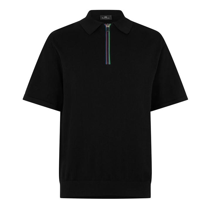 Ps Paul Smith Men's Black Short Sleeve Polo Shirt in Size M, Sports Direct