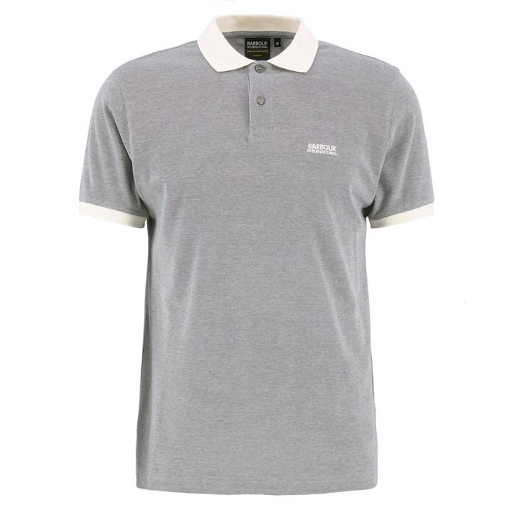 International  Men's  Short Sleeve Polo Shirt, Football by Barbour  in Size L, Sports Direct