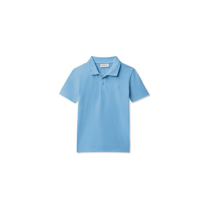 Calvin Klein Boys Blue Kids' Short Sleeve Polo Shirt in Size 11 - 12 Years, Sports Direct