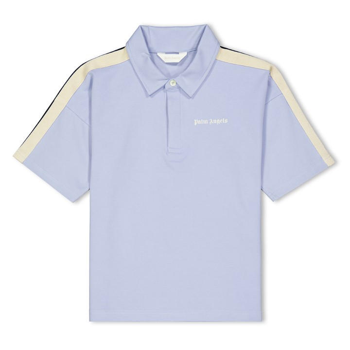Palm Angels Boys Blue Palm Logo Polo Jn61 in Size 11 - 12 Years, Sports Direct