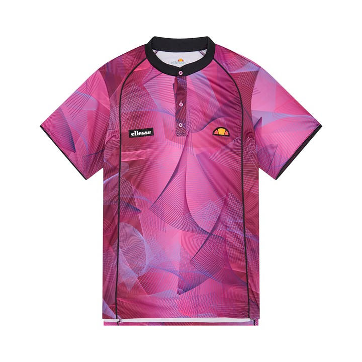 Ellesse Men's  Riniana Short Sleeve Polo Shirt in Size M, Sports Direct