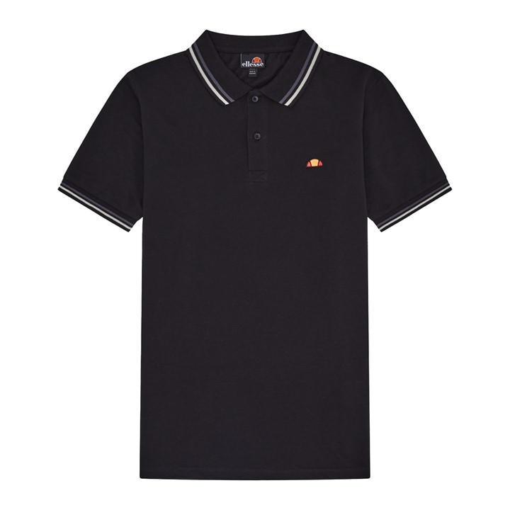 Ellesse Men's Black Rooks Short Sleeve Polo Shirt in Size XS, Sports Direct