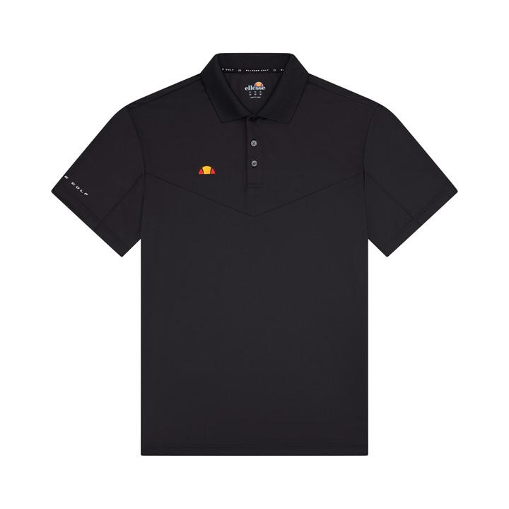 Ellesse Men' Black Alsino Short Sleeve Polo Shirt in Size S, Sports Direct