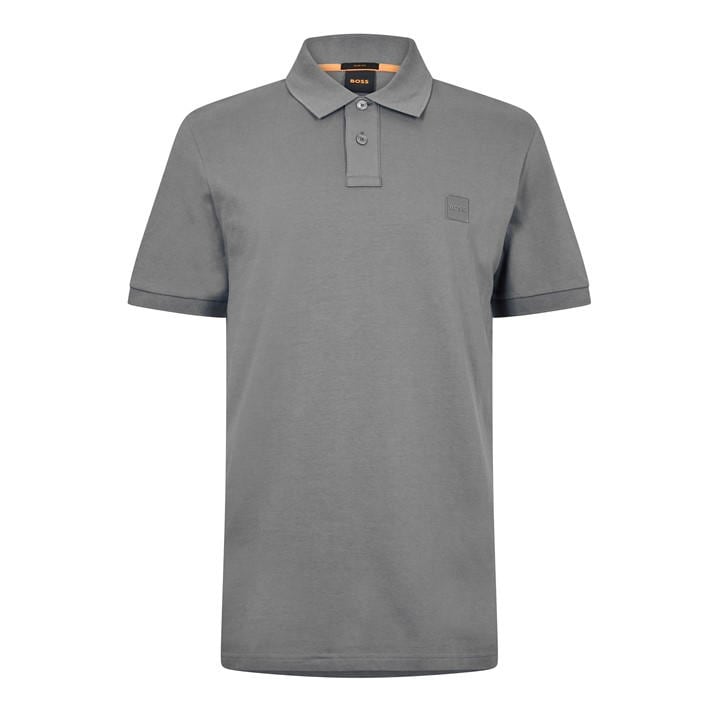 Boss Men's Grey Passenger Short Sleeve Polo Shirt in Size 2XL, Sports Direct