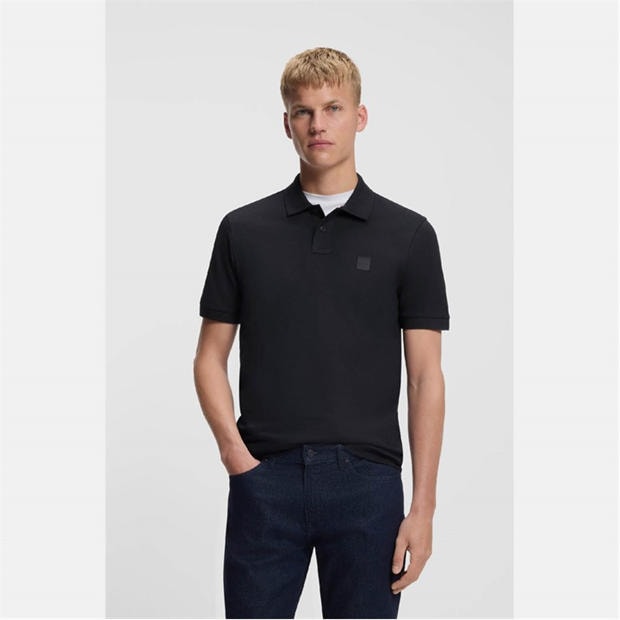 Dark Blue - Boss - Men's Passenger Short Sleeve Polo Shirt