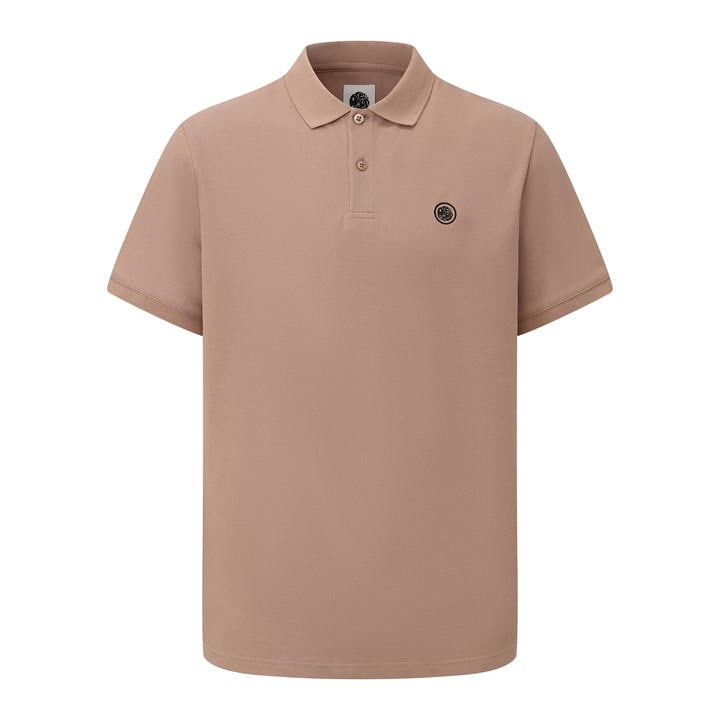 Pretty Green Men's Brown Plain Polo in Size 2XL, Sports Direct